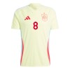 Camisola Espanha Fabian Ruiz 8 Homen Equipamento 2ª Euro 2024